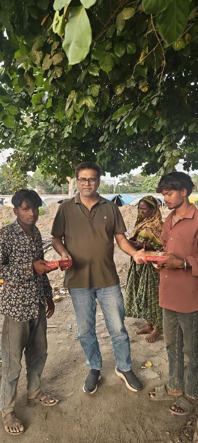 Club volunteers on ground at 80 Feet Road